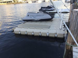 Double Jet Ski Floating Dock
