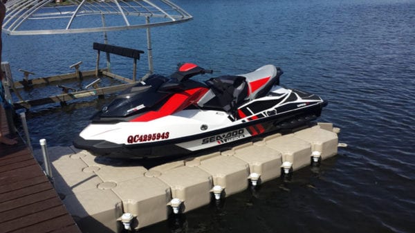 Jet Ski Floating Dock Photos & Videos - Candock Miami