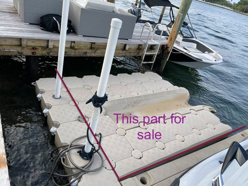 Used jet ski dock for sale Candock Miami
